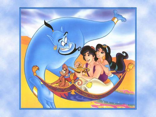 aladdin movie you rubbed my lamp video