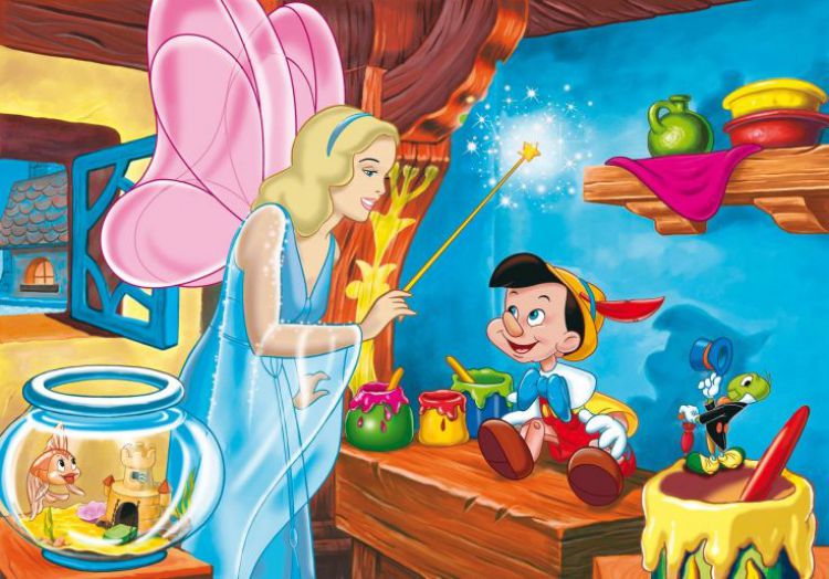 Pinocchio And The Good Fairy - Bedtimeshortstories