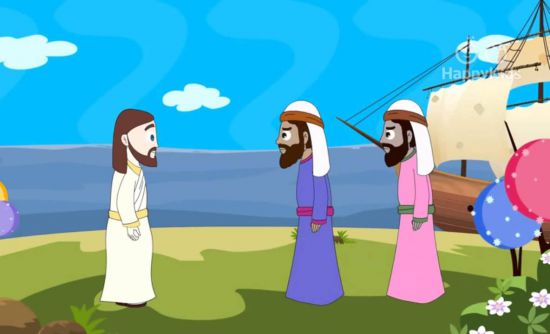 jesus and the fishermen