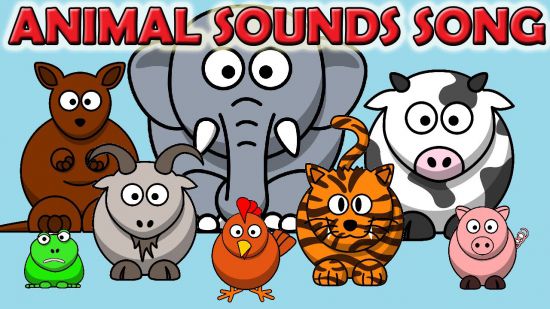 animal sounds song